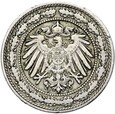 Niemcy - Cesarstwo - 20 Pfennig 1892 F - STAN !