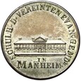Medal - Manheim - Szkoła Ewangelicka - 1828 - STAN !