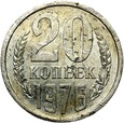 Rosja CCCP ZSRR Związek Radziecki - 20 Kopiejek 1976 - RZADKA !