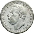Indie Portugalskie - Ludwik I - 1 Rupia 1881 - Srebro
