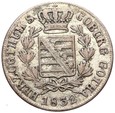 Niemcy - Saksonia Coburg Gotha - 3 Krajcary 1832 - Srebro