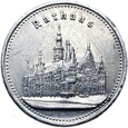 Breslau Wrocław - 15 Pfennig - ŻETON TRAMWAJOWY 1 - RATUSZ Rathaus