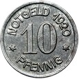 Oels - Oleśnica - NOTGELD - 10 Pfennig 1920 - żelazo