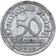 Niemcy - Weimar - 50 Pfennig 1919 J - RZADKA