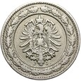 Niemcy - Cesarstwo - 20 Pfennig 1888 J - STAN !