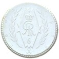 Medal BAYREUTH - 6. REGIMENT 1919 DEN TOTEN ZUR EHR - BIAŁA CERAMIKA