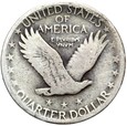 USA - 1/4 Dolara - 25 Centów 1929 D - STANDING LIBERTY - Srebro