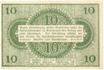 Osnabruck - BANKNOT - 10 Pfennig 1921 - Stan UNC !