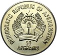 Afganistan - 50 Afganis 1987 - LEOPARD - WWF - Stan MENNICZY - UNC