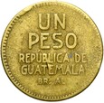 Gwatemala - 1 Un Peso 1923 - GARCIA GRANADOS - RZADSZA !