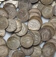 III Rzesza monety 5 Marek 1935-1936 HINDENBURG Srebro zestaw 50 sztuk