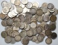 III Rzesza monety 5 Marek 1935-1936 HINDENBURG Srebro zestaw 50 sztuk