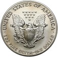 USA - 1 Dolar 1992 - UNCJA SREBRA - Srebro 999 - Stan MENNICZY - UNC