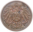 Niemcy - Cesarstwo - 2 Pfennig 1915 E - STAN !