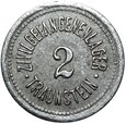 Traunstein - 2 Pfennig - OBÓZ - ZIVIL GEFANGENEN LAGER ŻELAZO