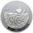 Dominikana - 100 Pesos 1988 ODKRYCIE AMERYKI - STATEK Stan MENNICZY !