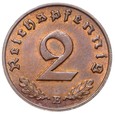 Niemcy - III Rzesza - 2 Reichspfennig 1937 E - Stan MENNICZY !