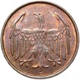 Niemcy - Weimar - 4 Reichspfennig 1932 G - Brüning-Taler - STAN !