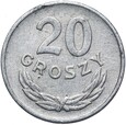 Polska - PRL - 20 Groszy 1957 - RZADSZA - STAN !