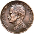 Włochy - Wiktor Emanuel III - 5 Centesimi 1918 STATEK ŁÓDŹ STAN !