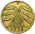 Niemcy - Weimar - 10 Reichspfennig 1928 G - RZADKA !