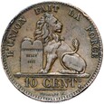 Belgia - Leopold I - 10 Centymów 1847 - RZADKA !