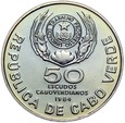 Cabo Verde - Zielony Przylądek - 50 Escudos 1984 FAO - Stan MENNICZY