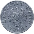 Niemcy - III Rzesza - 1 Reichspfennig 1945 E - cynk - RZADSZA !