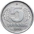 Niemcy DDR - 5 Pfennig 1982 A - RZADKA - STAN !