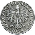 Polska - GENERALNA GUBERNIA - 50 Groszy 1938 - ŻELAZO NIENIKLOWANE