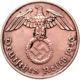 Niemcy - III Rzesza - 2 Reichspfennig 1940 G - STAN ! - RZADKA !