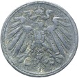 Niemcy - Cesarstwo - 10 Pfennig 1917 - CYNK - PIĘKNY FALS Z EPOKI