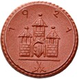 Niemcy - Freiberg - 50 Pfennig 1921 - MIŚNIA - FORMA GIPSOWA