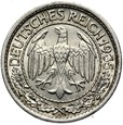 Niemcy - Weimar - 50 Reichspfennig 1935 E - NIKIEL