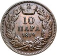 Serbia - Milan I - 10 Para 1879 - STAN !