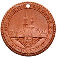 Medal 1955 - MIŚNIA - Heimatfest - Radeberg - BRĄZOWA CERAMIKA