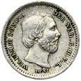 Holandia - 5 Centów 1859 - STAN ! - Srebro
