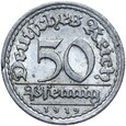 Niemcy - Weimar - 50 Pfennig 1919 J - RZADSZA ! - STAN !