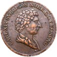 Szwecja - Karol XIV Jan - 1 Skilling 1836 - Sztokholm - STAN !