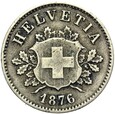 Szwajcaria - 10 Rappen 1876 B - Berno - RZADSZA - STAN !