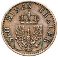 Niemcy - Prusy - 1 Pfennig 1868 C - RZADSZA !