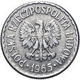 Polska - PRL - 1 Złoty 1965 - RZADSZA - STAN !