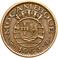 Mozambik Portugalski - 1 Escudo 1965 - STAN !