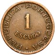 Mozambik Portugalski - 1 Escudo 1965 - STAN !