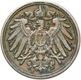 Niemcy - Cesarstwo - 1 Pfennig 1891 E - STAN !