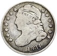 USA - 10 Centów 1834 - CAPPED BUST - Srebro