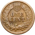 USA - 1 Cent 1866 - INDIAN HEAD - Indianin - RZADSZA !