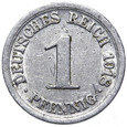 Niemcy - Cesarstwo - 1 Pfennig 1918 D - ALUMINIUM