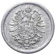 Niemcy - Cesarstwo - 1 Pfennig 1918 D - ALUMINIUM