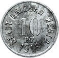 Briesen Westpreussen - Wąbrzeźno - 10 Pfennig 1918 - ŻELAZO